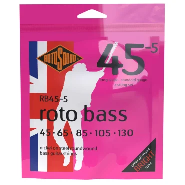 Rotosound RB45-5 Roto Bass Nickel
