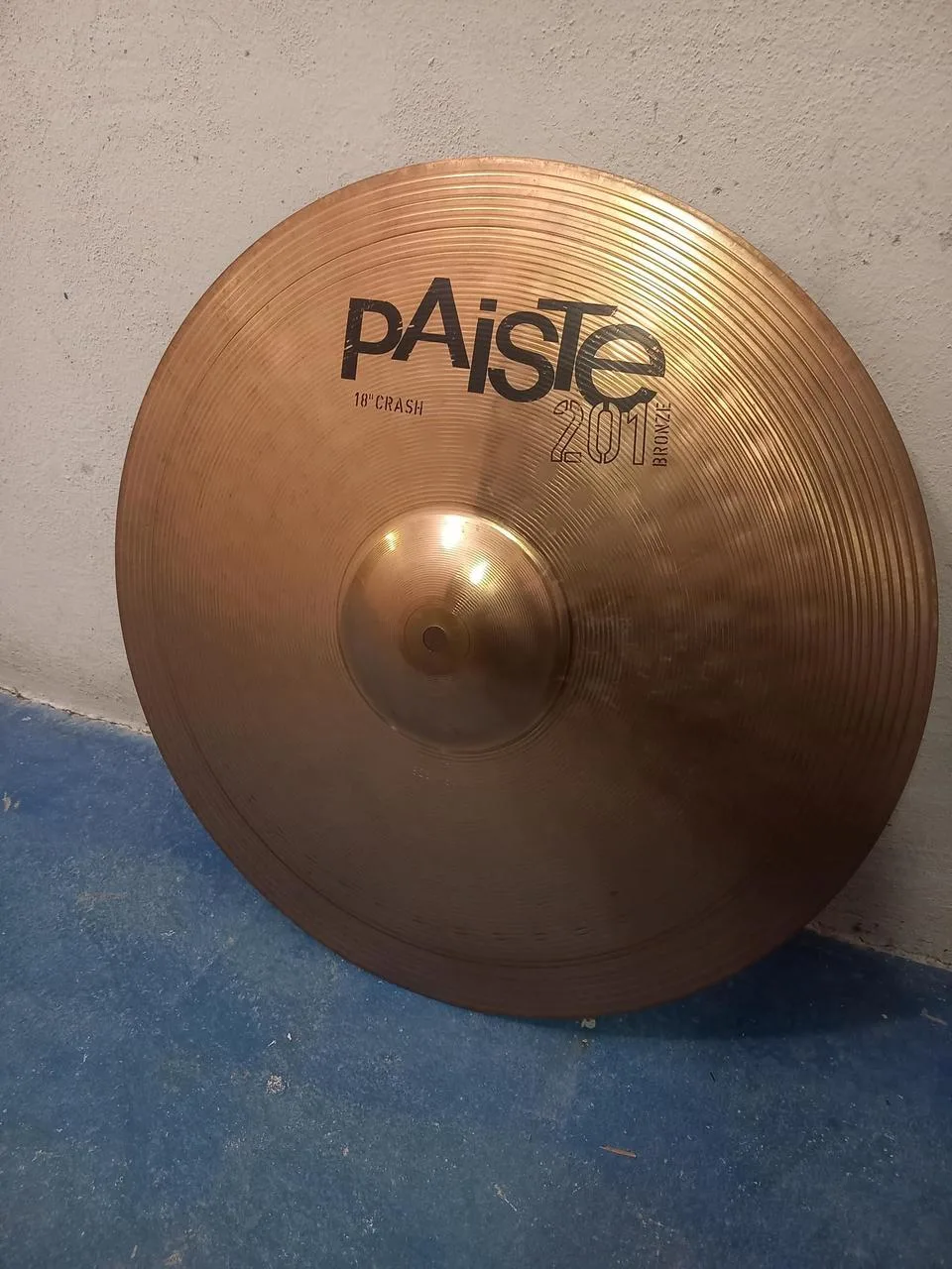 činel Paiste 201 bronze 18" crash
