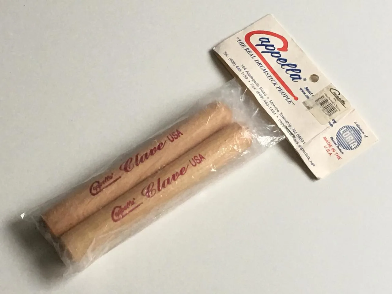 Cappella Hardwood Claves - ozvučná dřívka