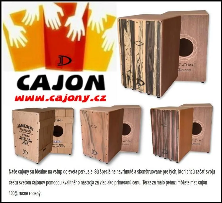 Cajon model Peñaflor Studio série (NOVÝ)