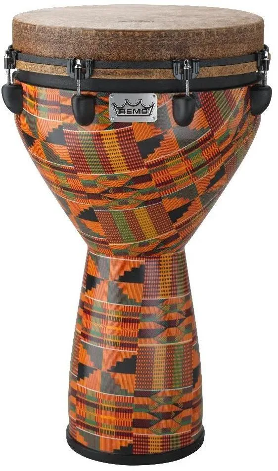 Remo Mondo DJ-0014-PM 14" Key-Tuned Djembe, Kintekloth+obal