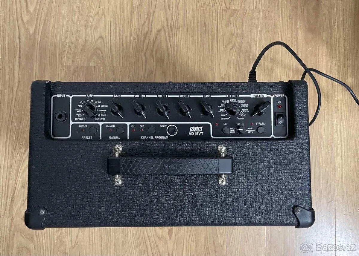 VOX Valvetronics kyt. combo s efekty + kytara LTD E10 Black