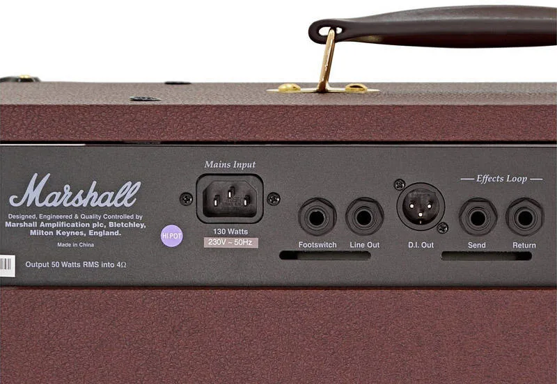 Marshall AS-50D elektro -akustické combo + AER profi combo