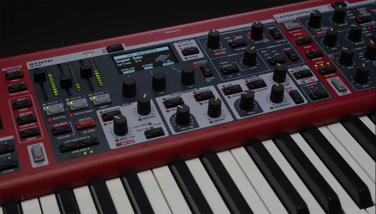 Nord Stage 4 73 Compact + nepoužité pouzdro za 86000 AKCE