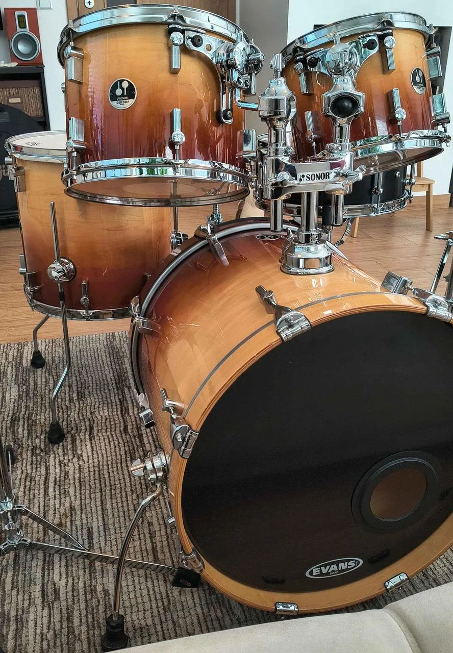 SONOR Force 3007 Maple: 20"shell set + nové obaly, nová cena