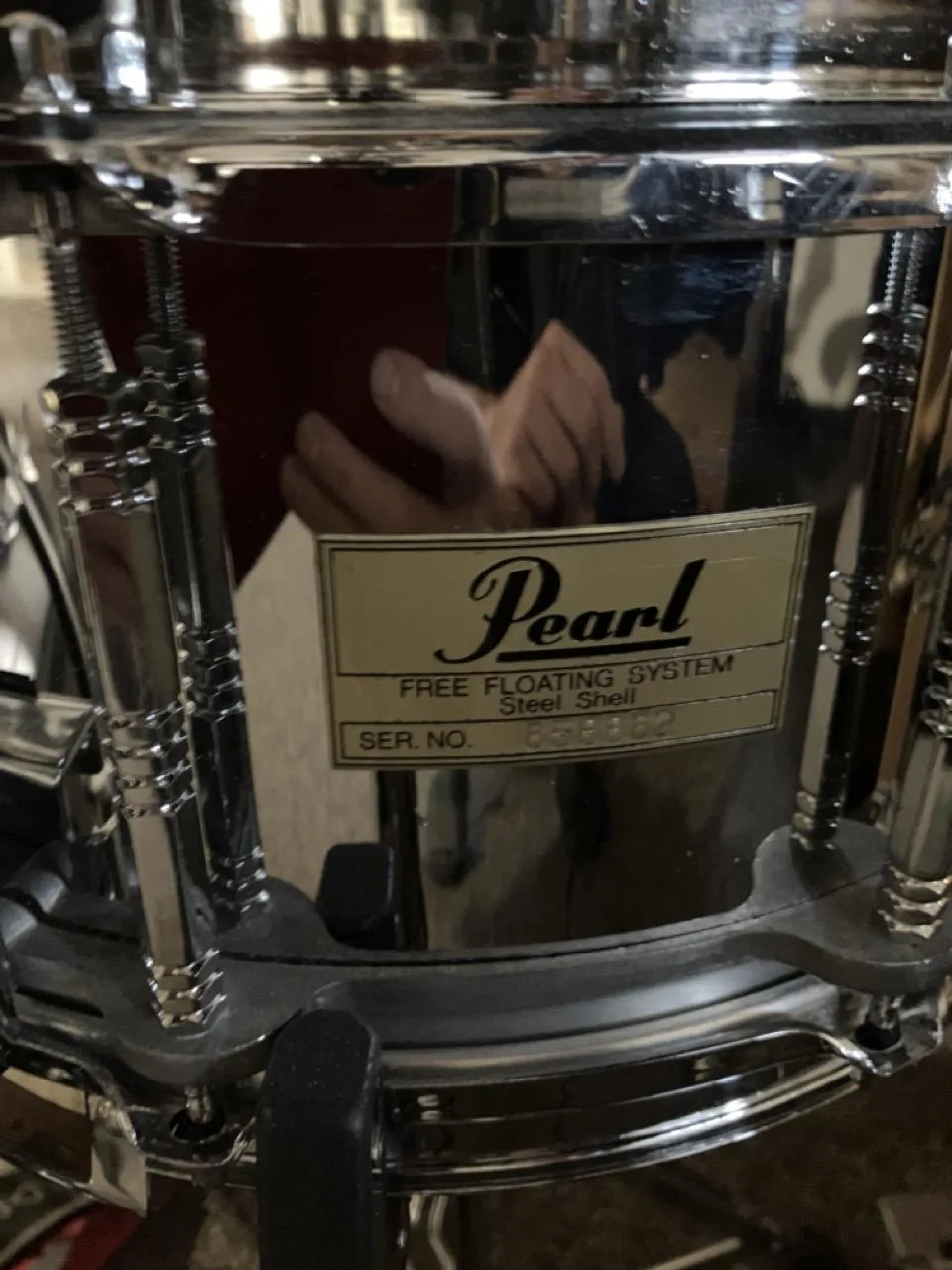 Vintage prof. LUDWIG MAPLE (Monroe USA), Pearl, Hardcase...