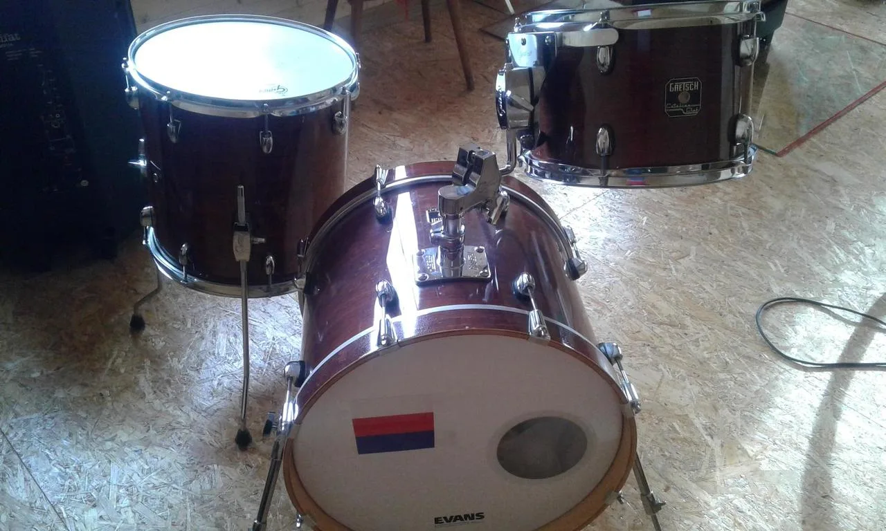 Gretsch catalina jazz club+tichá síť na b.d.+t.t. 13x10.
