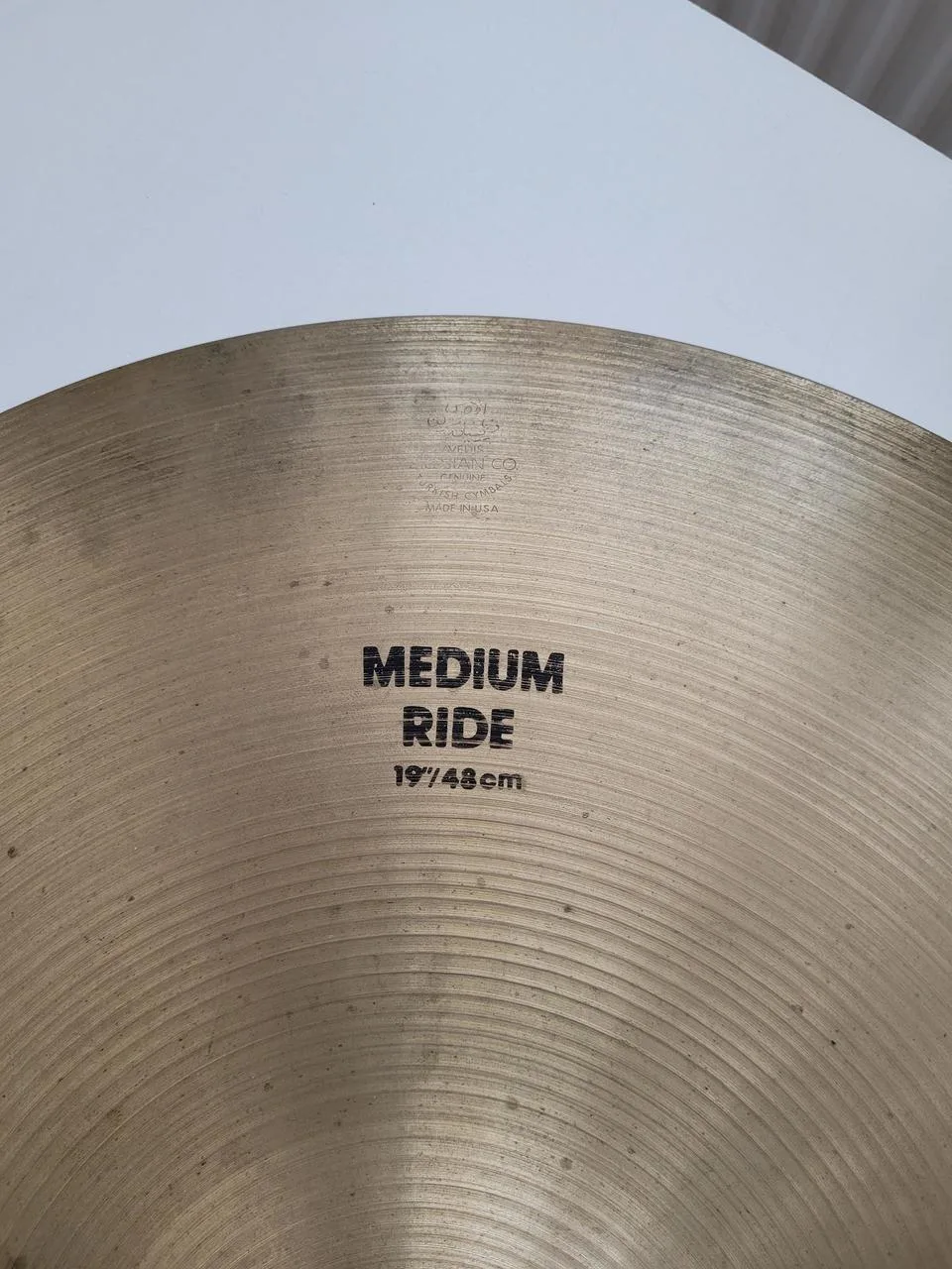 PRODÁM ČINEL A ZILDJIAN Medium Ride 19" - SLEVA!!!