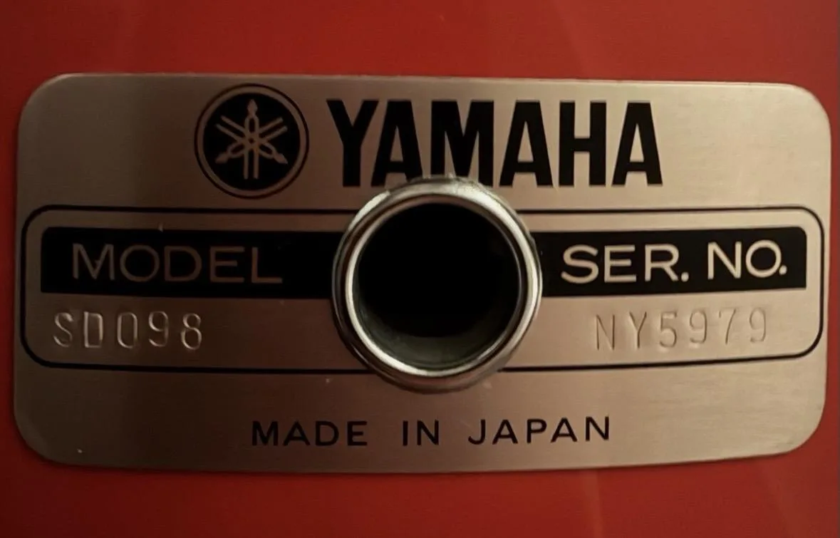 Yamaha Recording Custom Hot Red 14x8