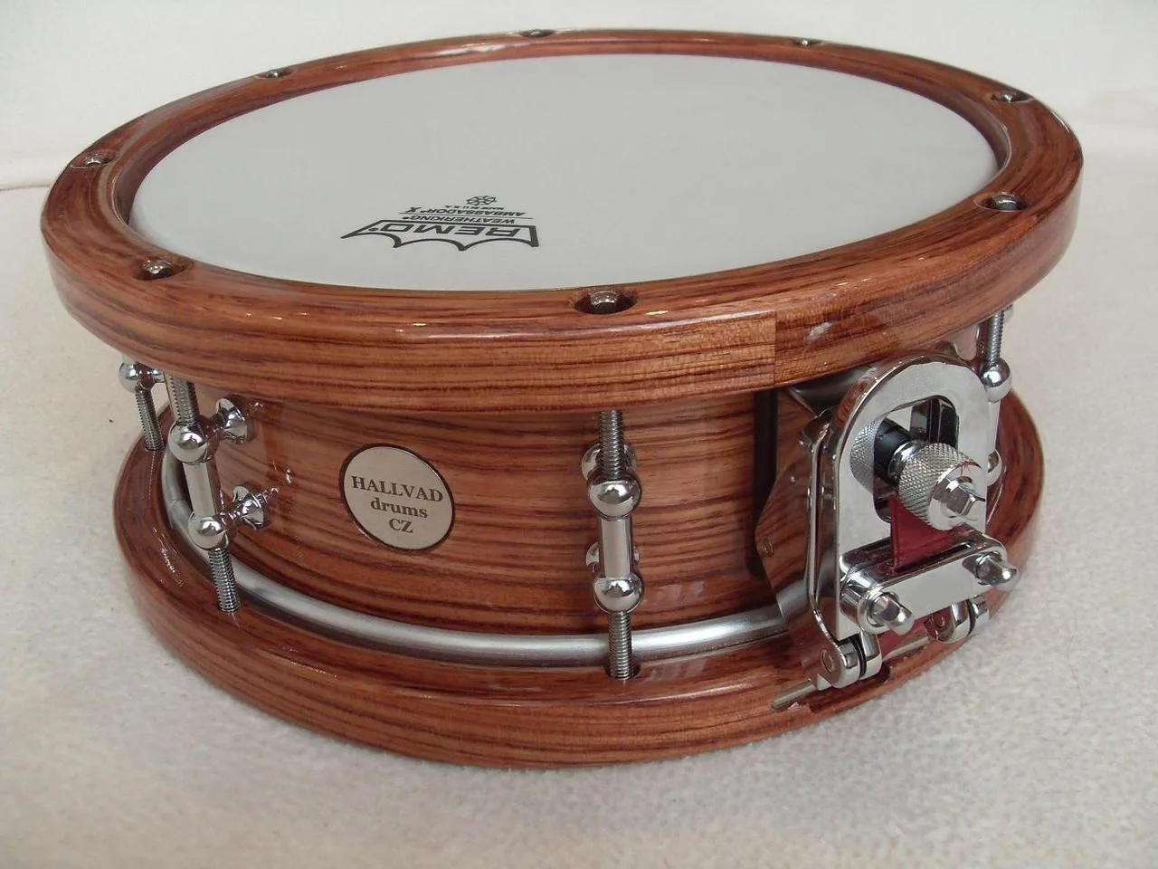 Hallvad bubinga FX Snare 10x4" + Hardcase