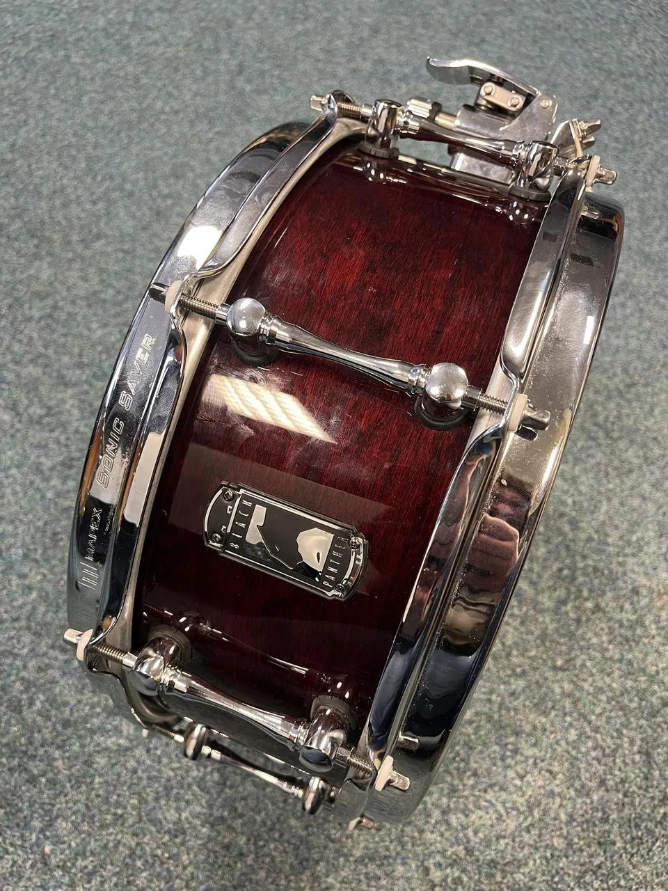 Prodám snare Black Panther Mapex Cherry bomb 13x5,5(třešeň)