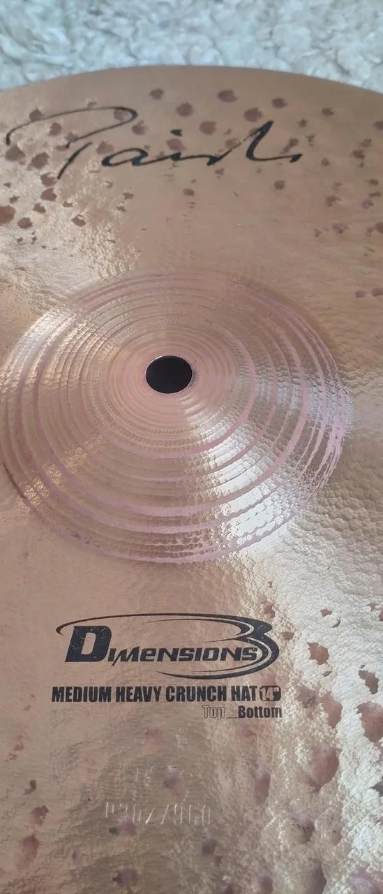 Paiste Dimensions 14"Medium Heavy Crunch Hats - spodný činel