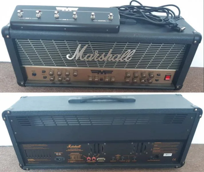 Zesilovač Marshall MF350 s nožním ovládačem Marshall 6Way Foot controler