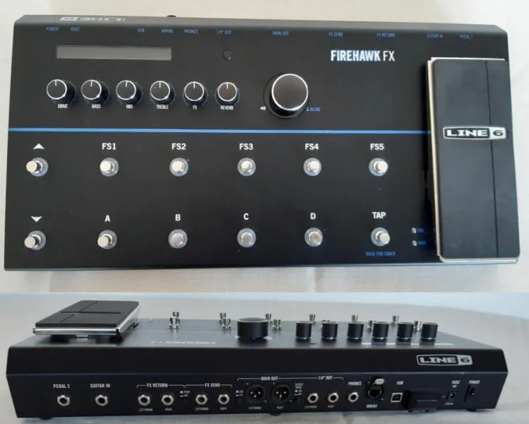 Kytarový multiefekt - LINE 6  FIREHAWK FX