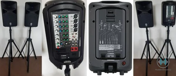 Ozvučovací systém YAMAHA Stagepas 400 BT + 2 stojany