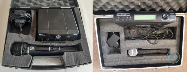 Mikrofonní bezdrátové sady - AKG 1.999 Kč a ASHON 1.899 Kč