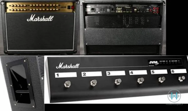Marshall JVM410C 2x12 Valve Combo s nožním ovládačem