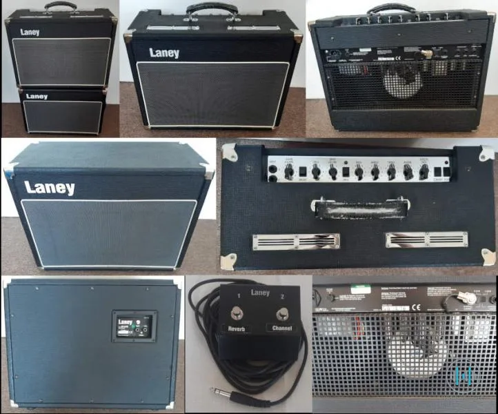 ZAMLUVENO !!! Vintage Kombo LANEY VC30 + BOX LANEY GS112VE + nožní spínač