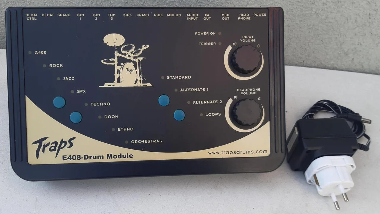 Drum Module TRAPS, snímače, snímače pro Hi-hat, el.činely