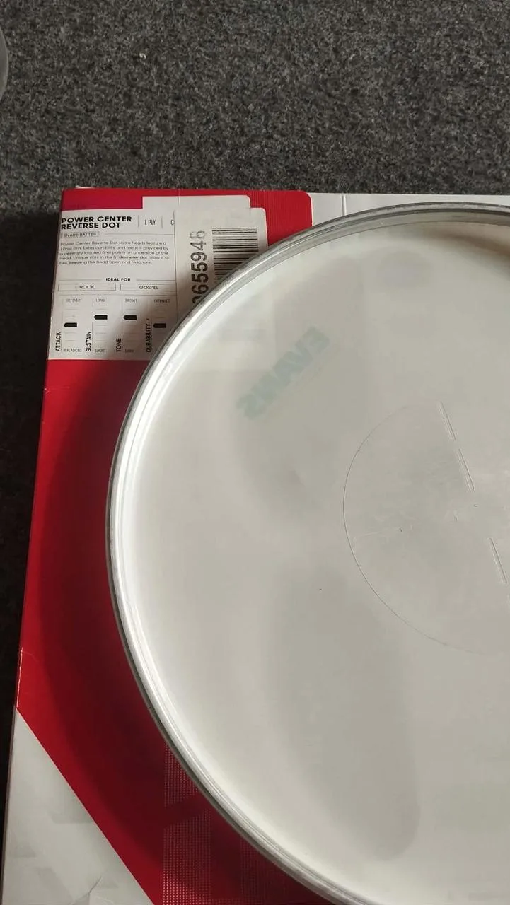 Evans 13" Power Center Reverse Dot Coated
