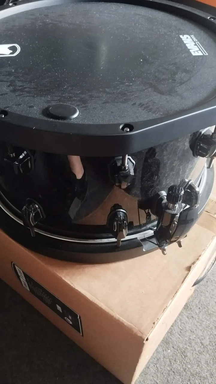 MAPEX Black Panther Onyx Ralph Peterson Sign.14x8"