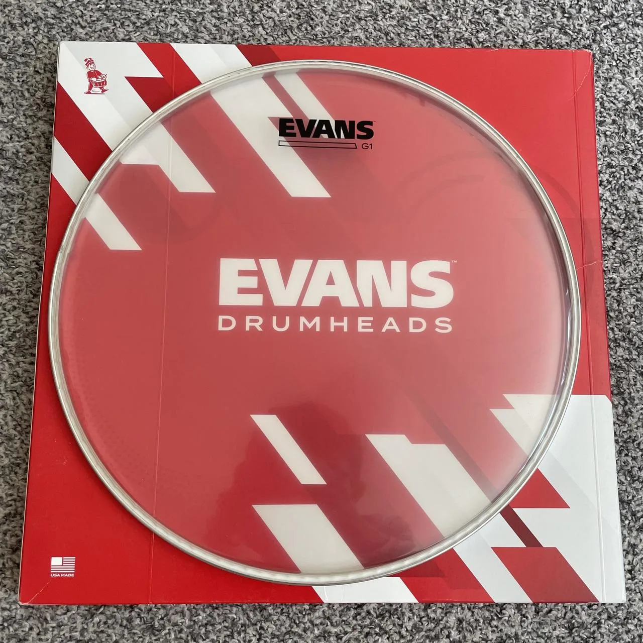 Evans G1 Clear 13”