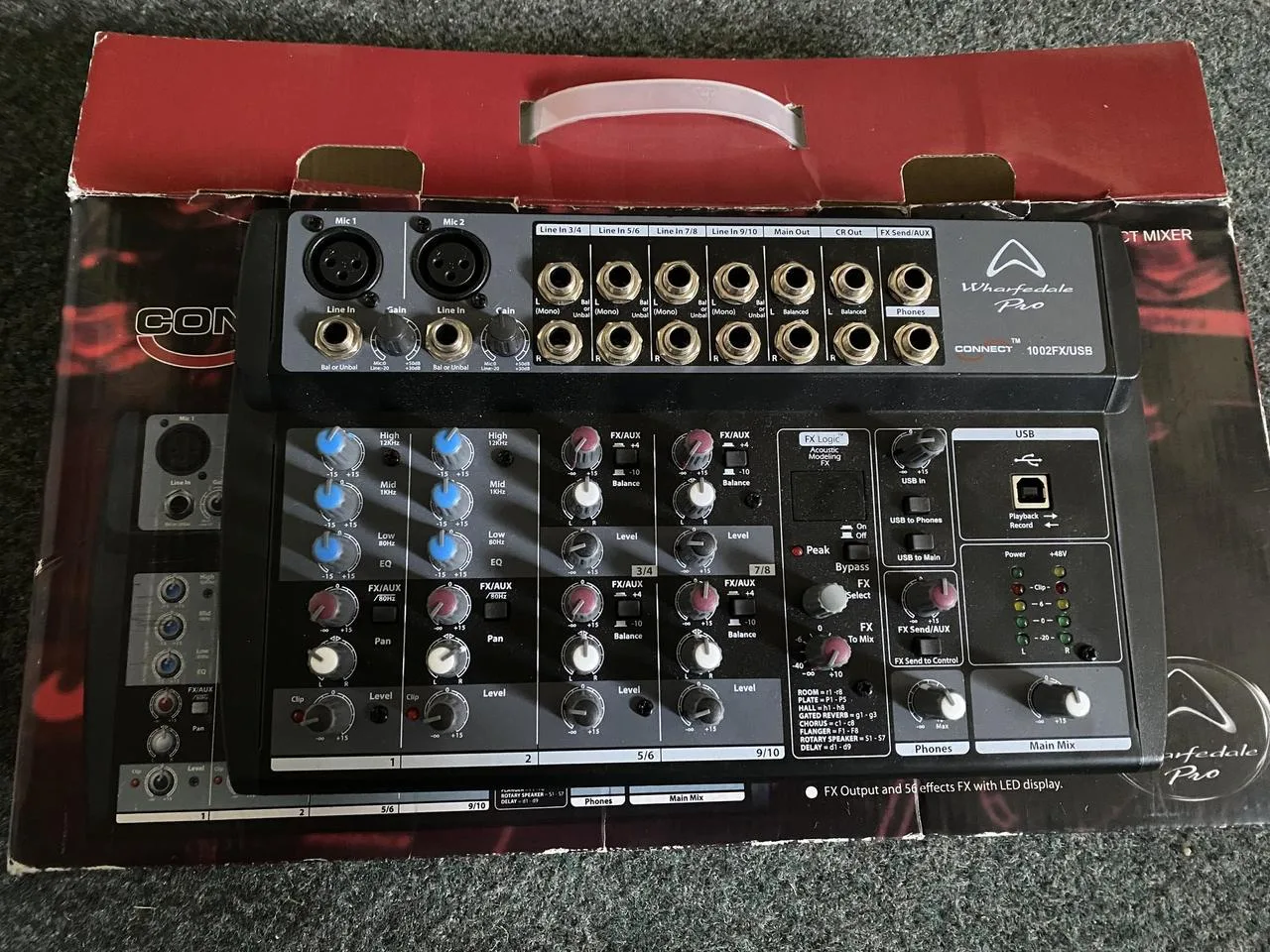 Mix Wharfedale Pro 1002FX/USB
