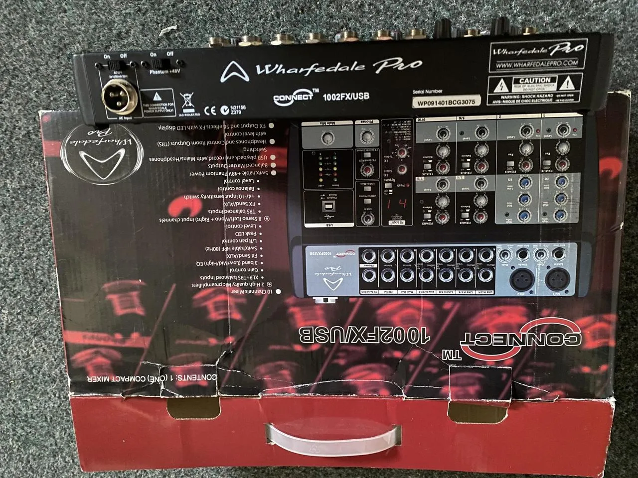 Mix Wharfedale Pro 1002FX/USB