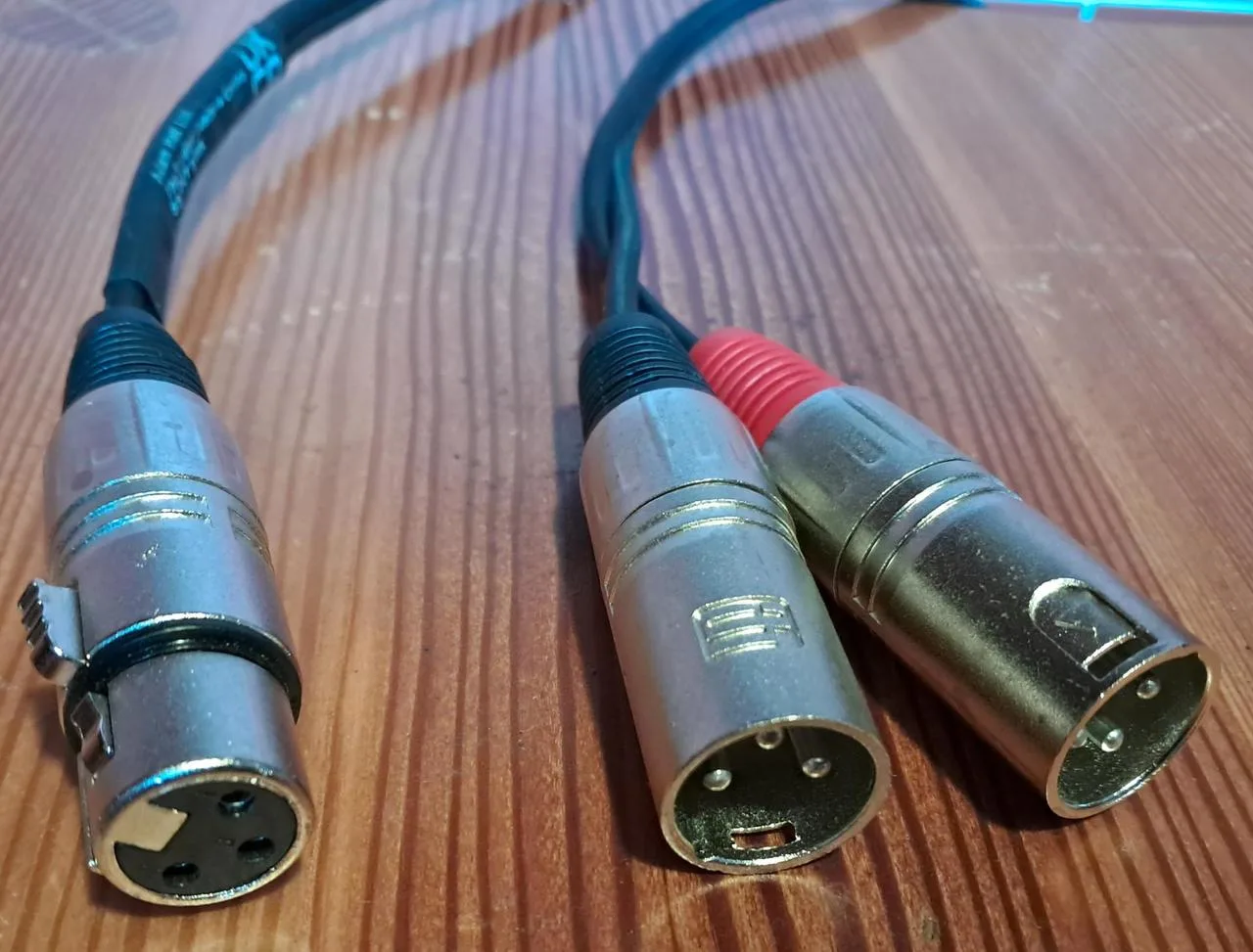XLR Y-splitter - různé délky