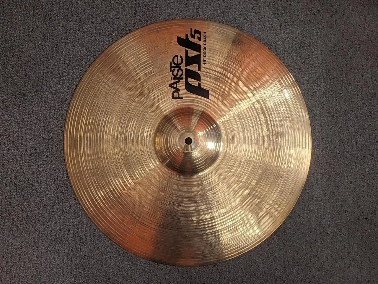 crash paiste 18