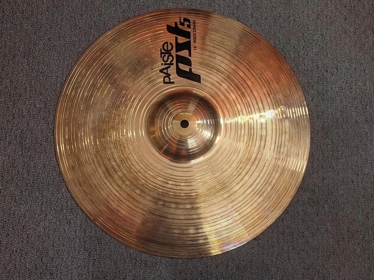 crash paiste 16