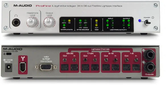 M-Audio Profire Light bridge - 32 kanálová zvuková karta.