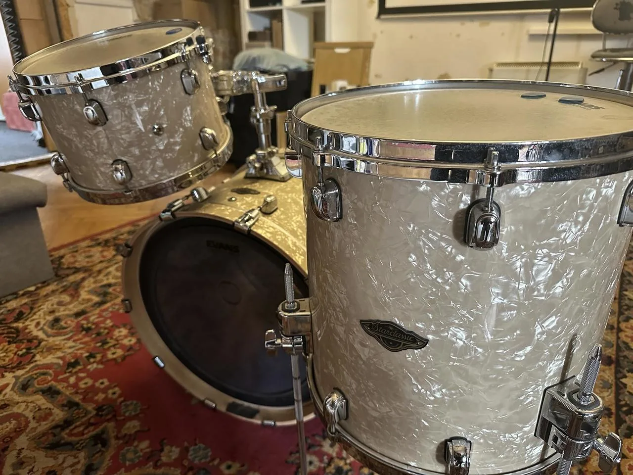Shell set Tama Starclassic Walnut/Birch 20/12/14 + obaly