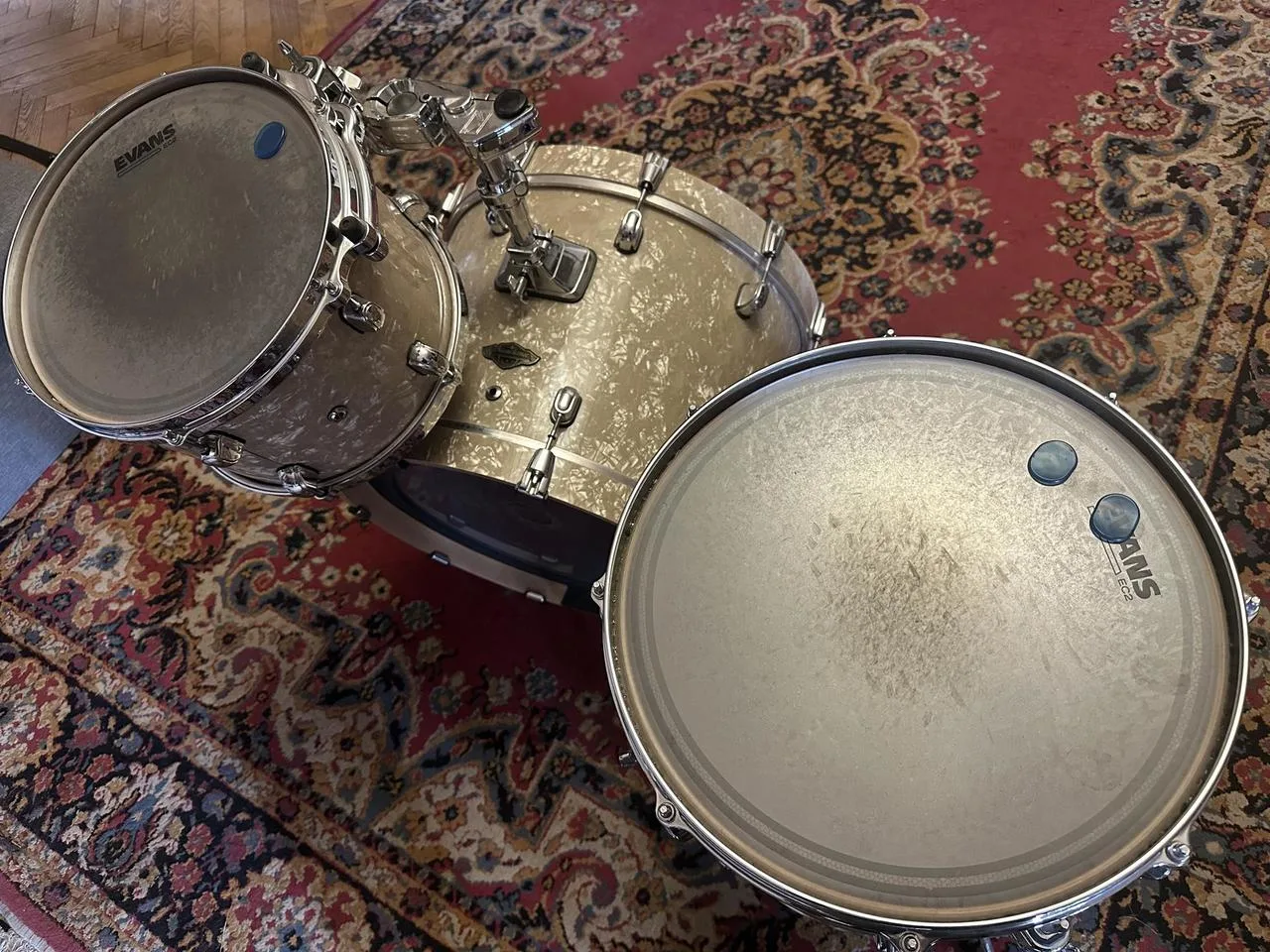Shell set Tama Starclassic Walnut/Birch 20/12/14 + obaly