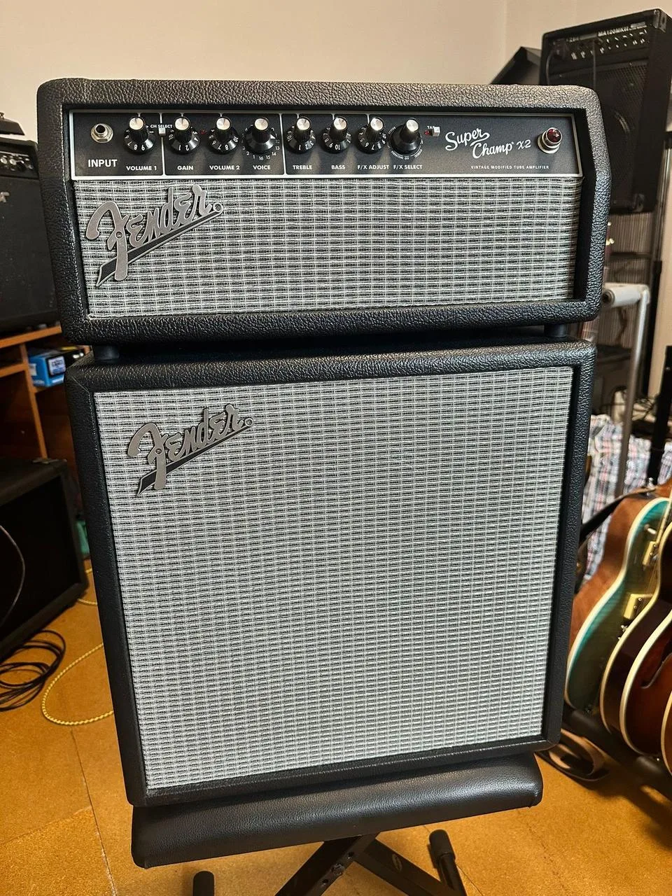Fender Super Champ X2 Head + Fender SC112 Enclosure