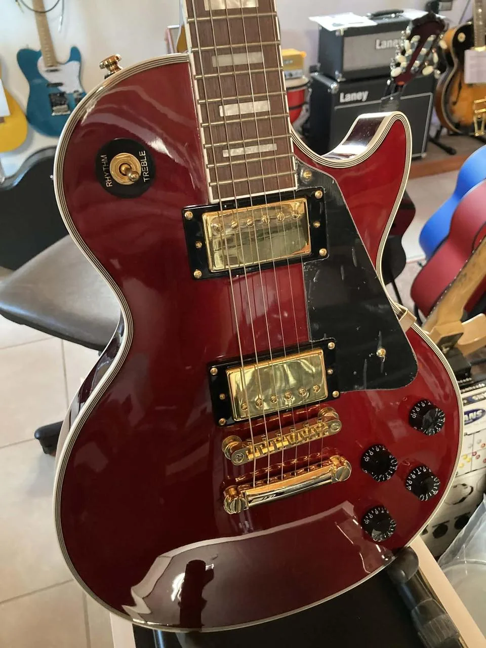 Tokai UALC62 WR Les Paul Custom