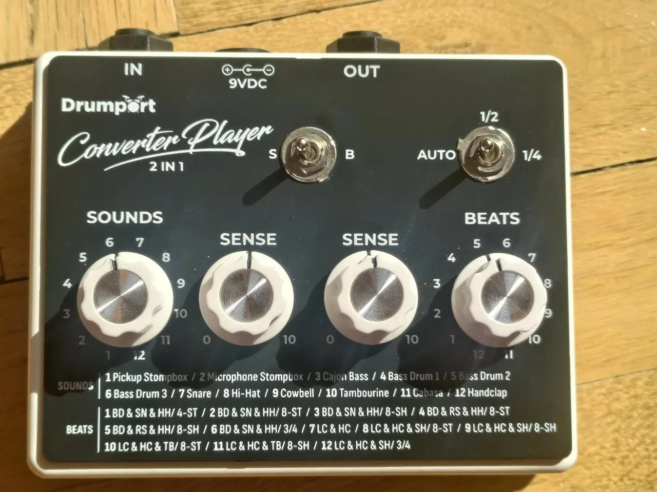 Drumport StompTech Converter Player 2 in 1