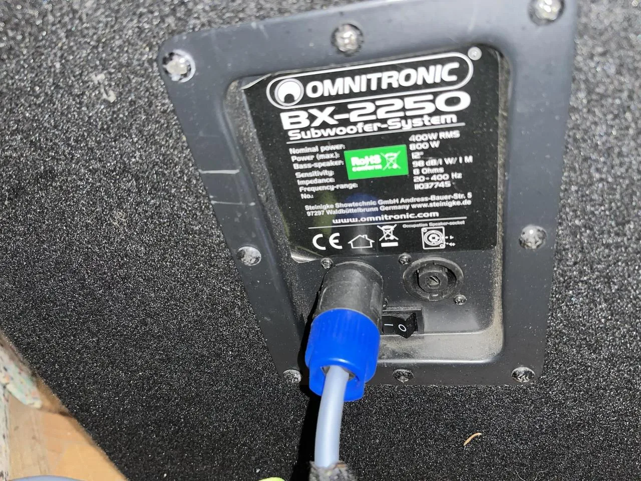 Prodám nebo vyměním PA Omnitronic