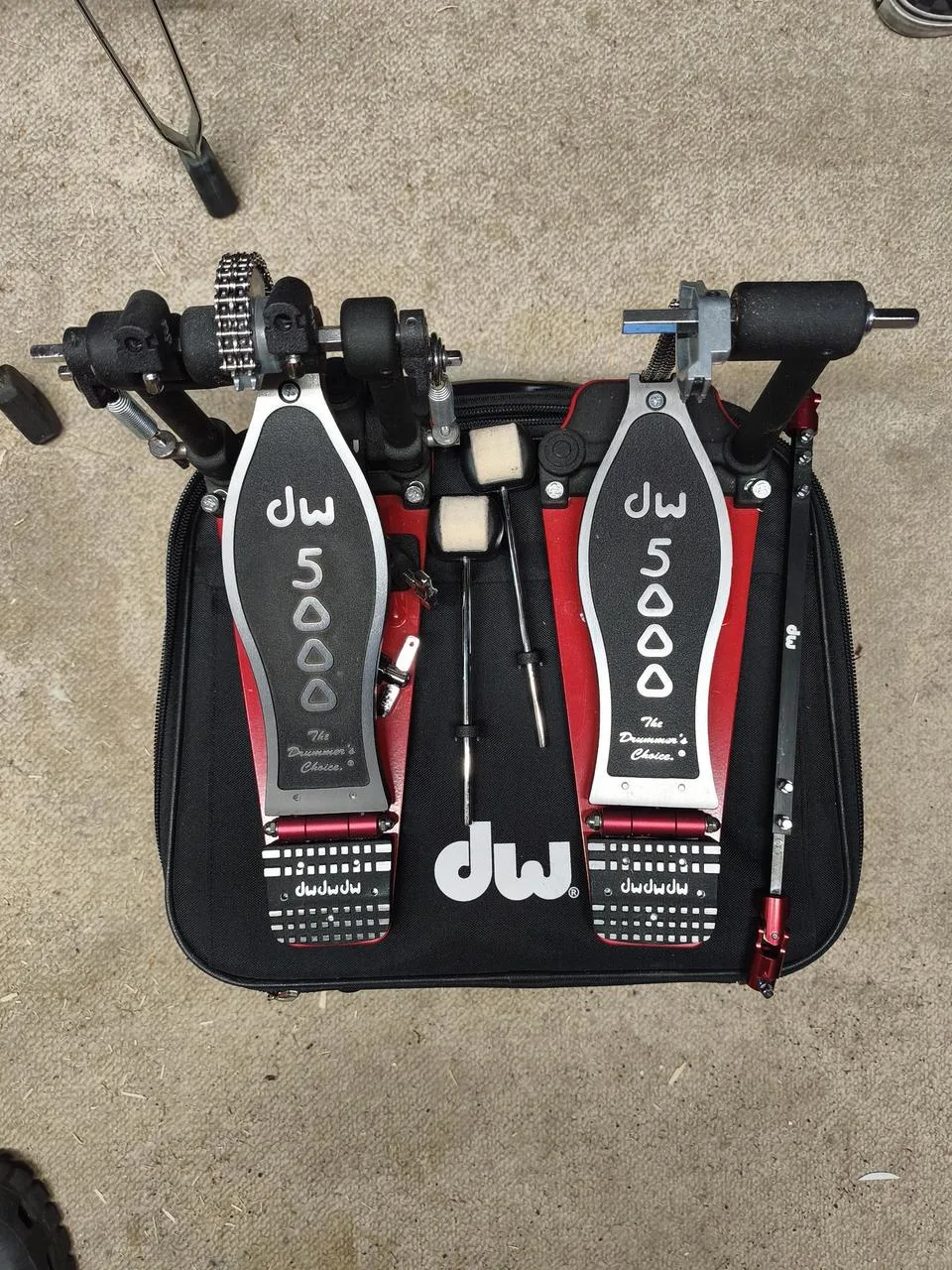 dw 5002 AD4 double pedal