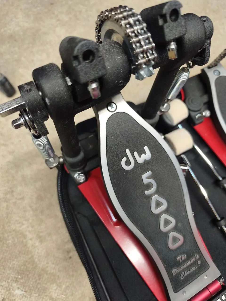 dw 5002 AD4 double pedal