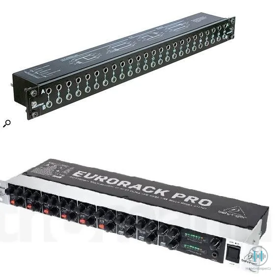 Rackový mix/Patchbay