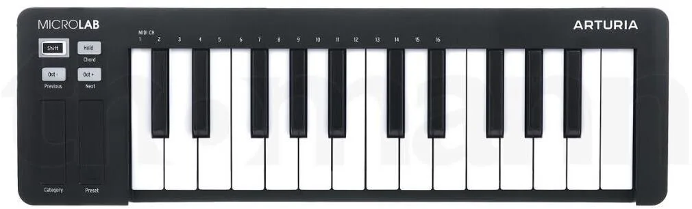 Arturia MicroLab Mk3 – Arturia MicroLab MK3 - Black