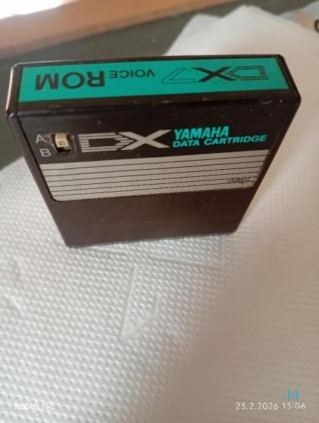 Cartridge č 2 na Yamahu DX 7 1. generace