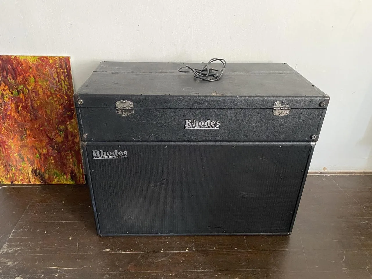 Rhodes Piano 73 Mark 1. Suitcase model