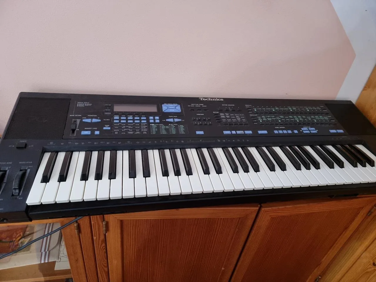 Prodám retro klávesy Technics AX5