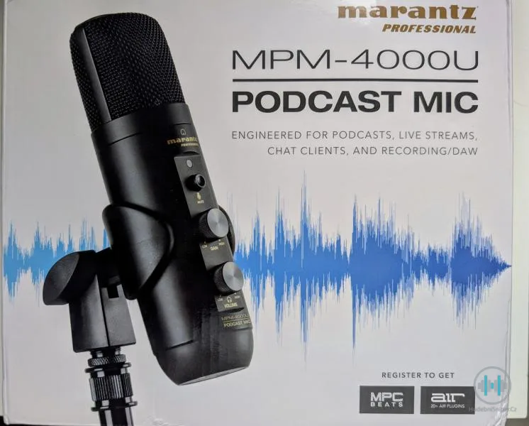 USB mikrofon MARANTZ MPM-4000U - nový, nerozbalený