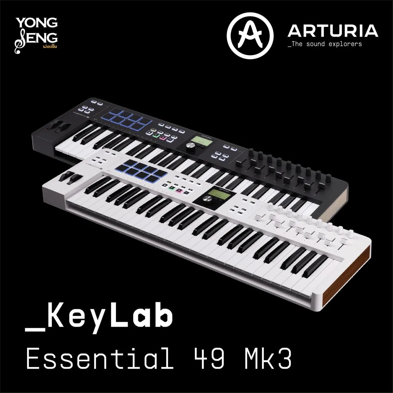 Arturia KeyLab Essential 49 MK3 černý - 100% stav