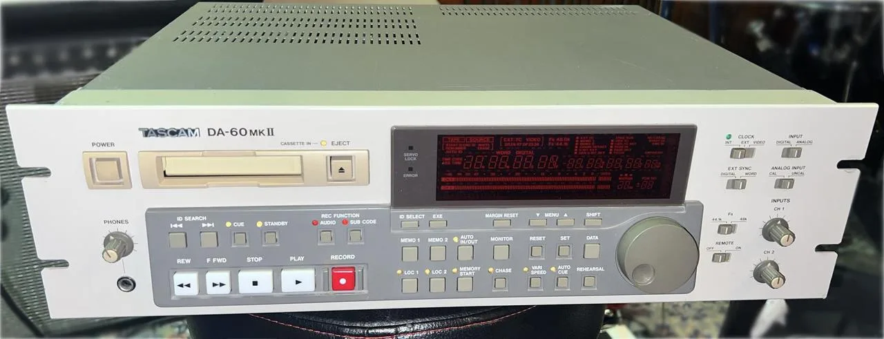 Tascam DA-60 MkII Digital Audio Tape Recorder