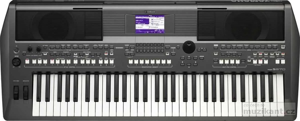 Yamaha PSR  S670  profesionální klávesy