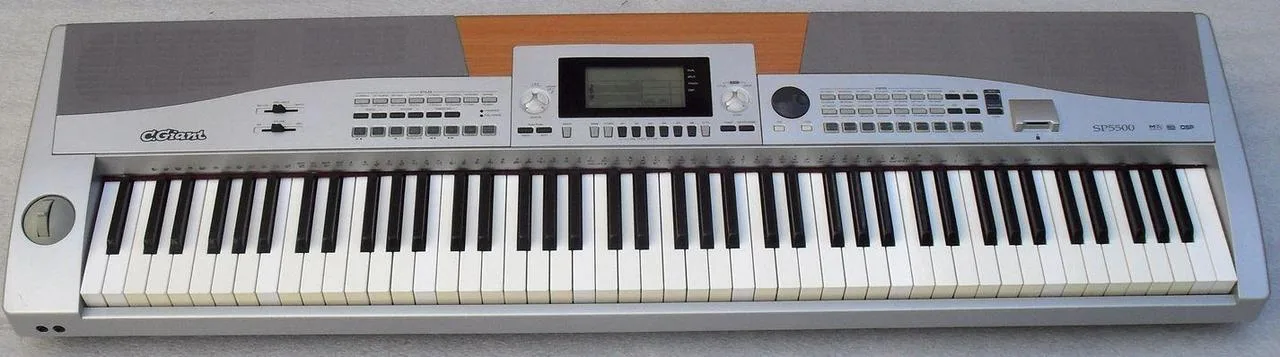 Digitální piano (559 zvuků!)